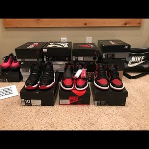 Air Jordan Collection Mostly Men’s size 10-10.5